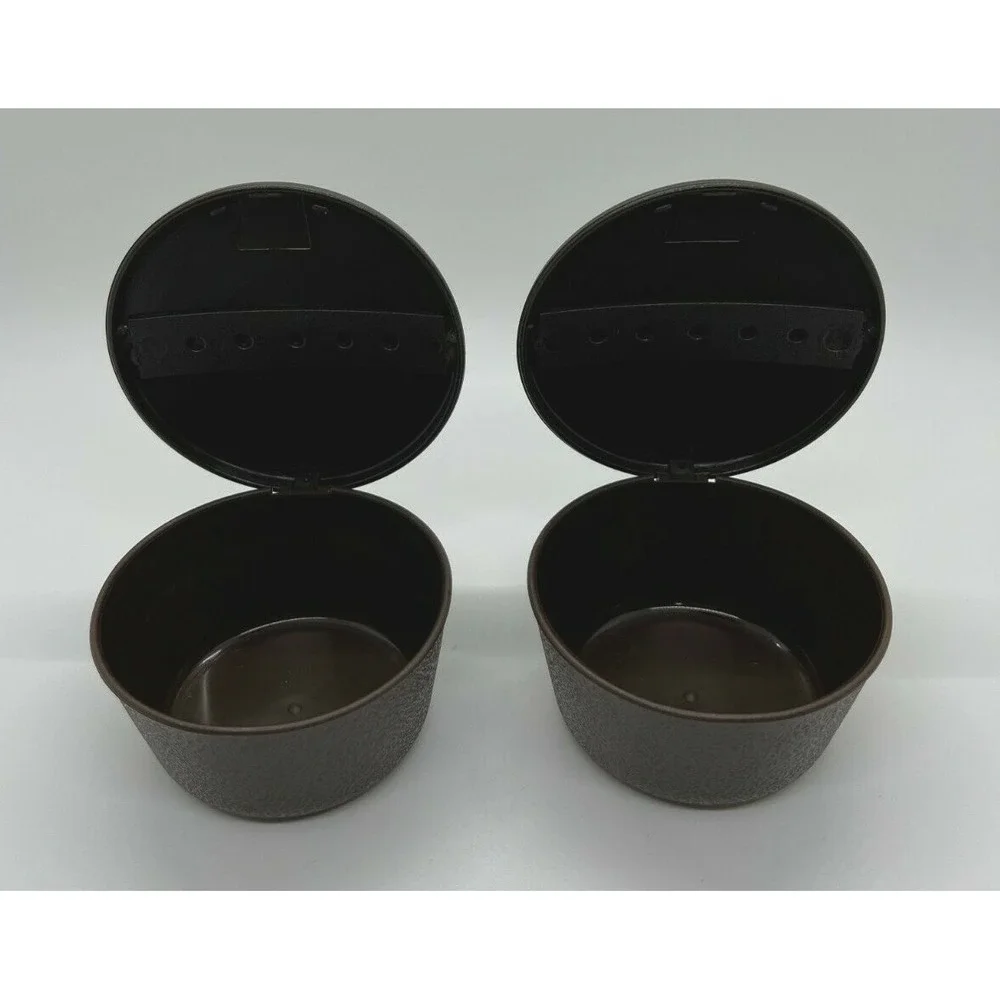 Hostess Cup Cake Container‎ Flip Top Chocolate 2001 A. Aronson